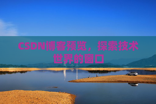 CSDN博客预览，探索技术世界的窗口